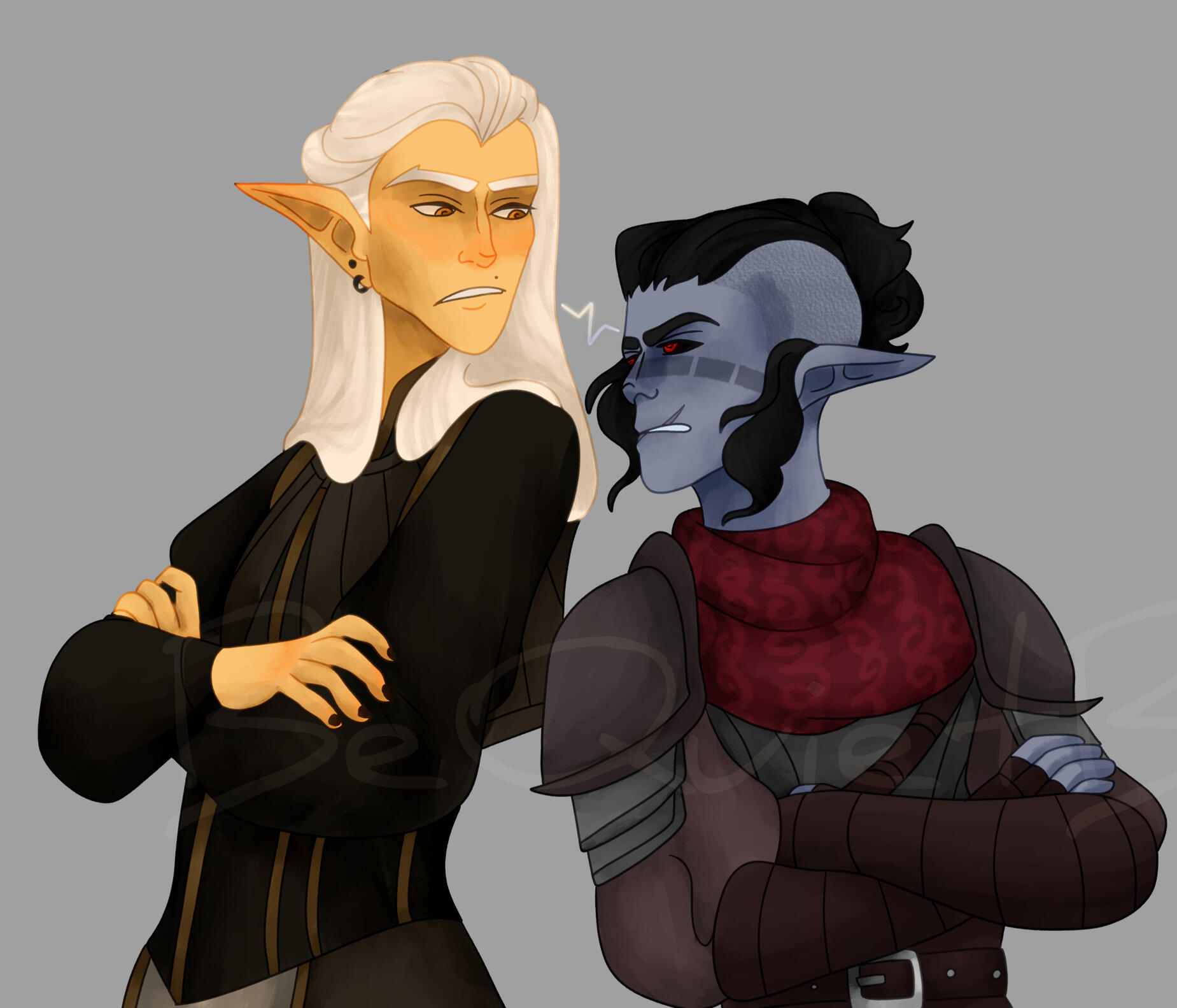 Nellas and Brelyn for Astarfruity and Skeletical