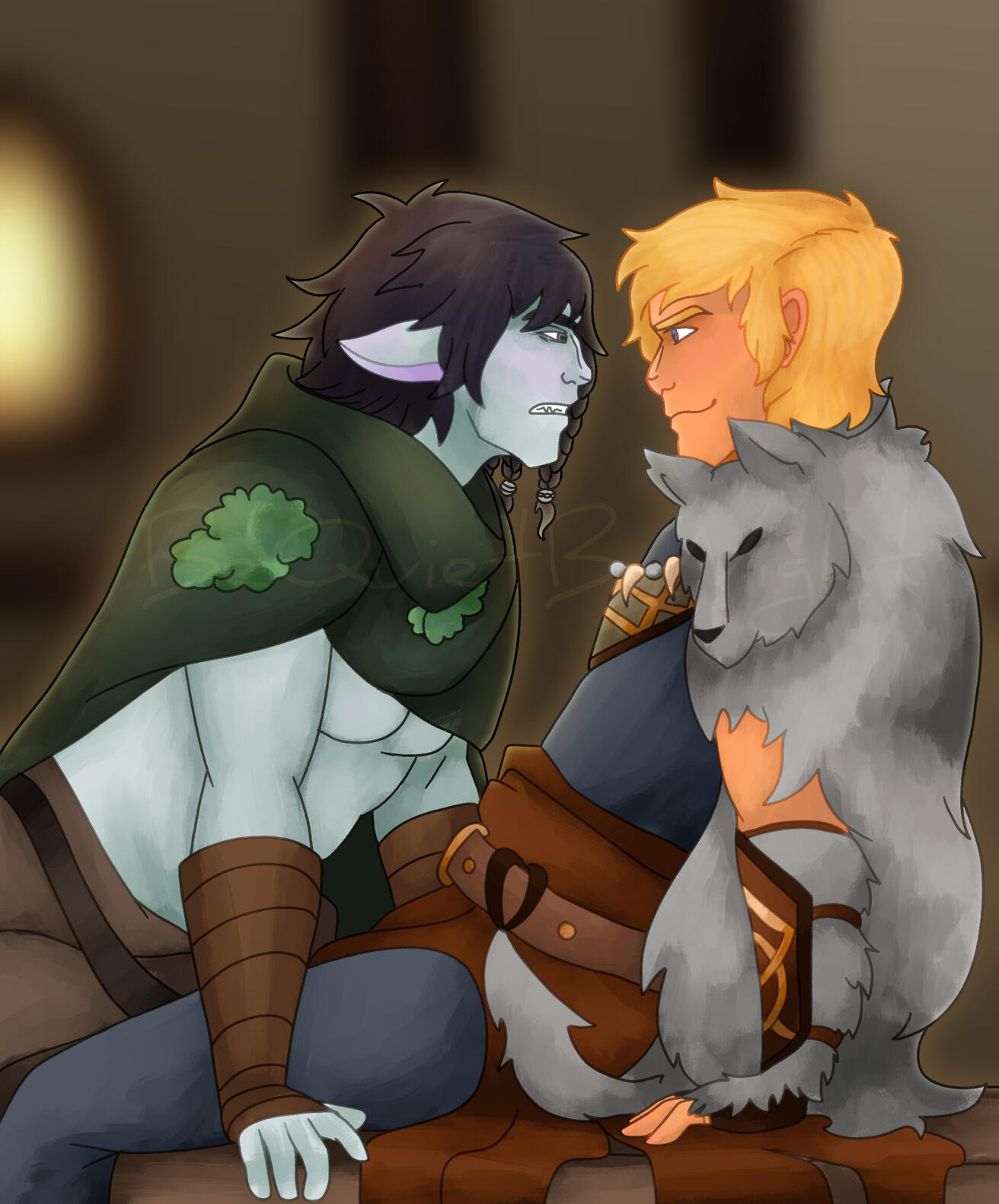 Shiv and Ash for Harrow_Art