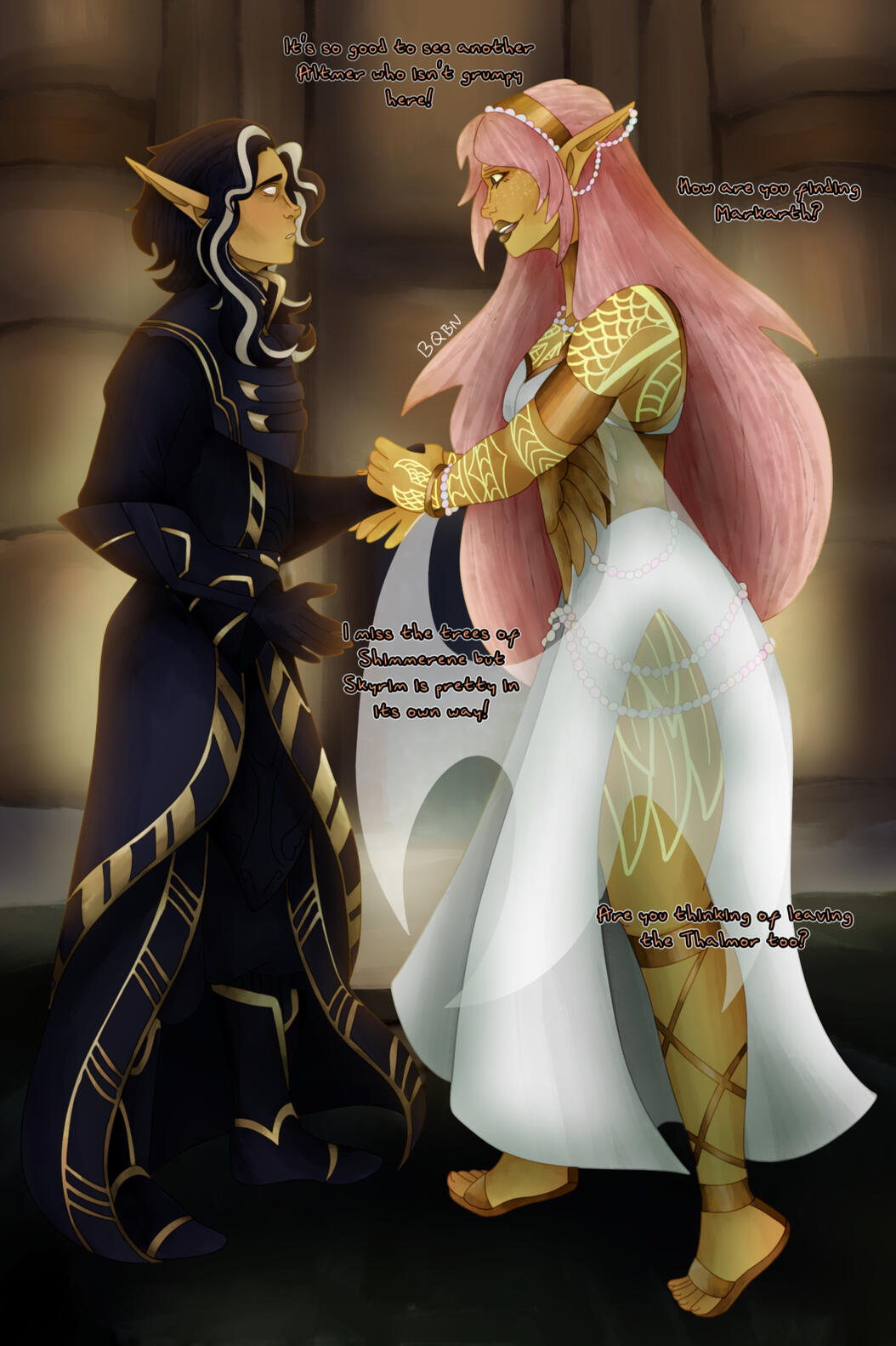 Silvanir and Arlyonwe for dad_cetemol and Me!