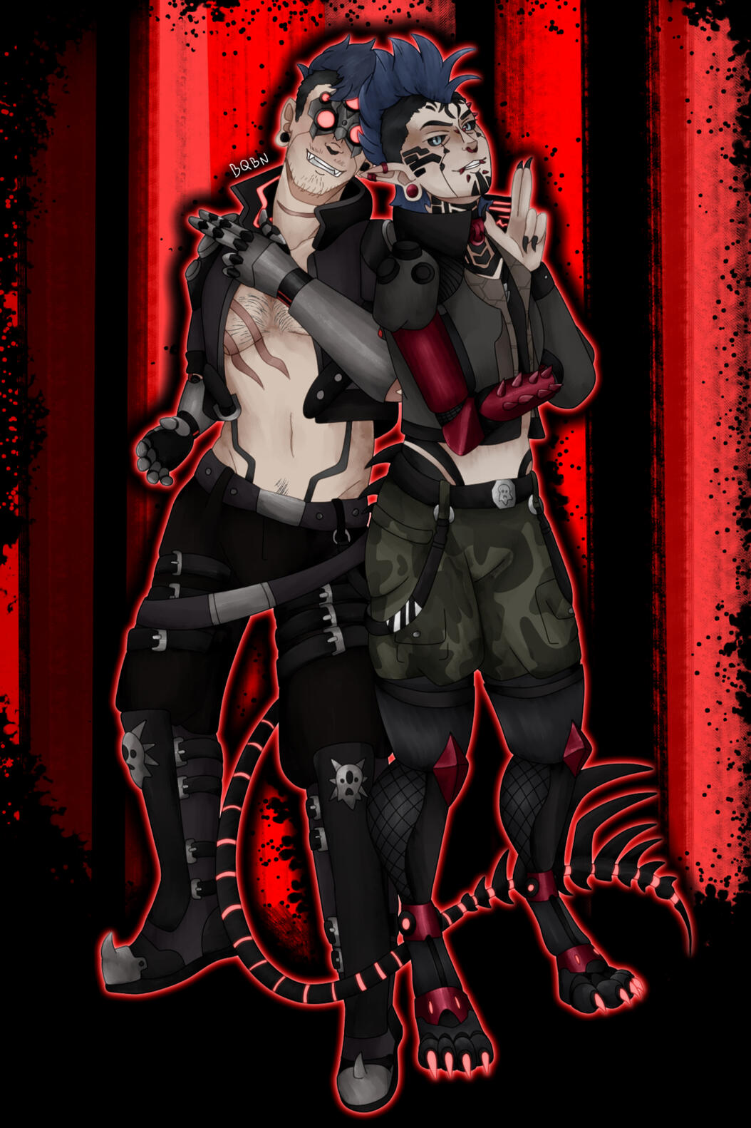 Vyra and Ajax for AshenOniCreations