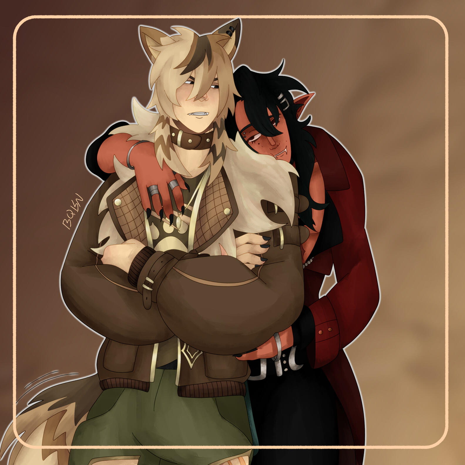Luno and Edwin for gabriellecandraw and machronizer